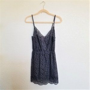 Victoria Secret Sexy Grey Lace Slip